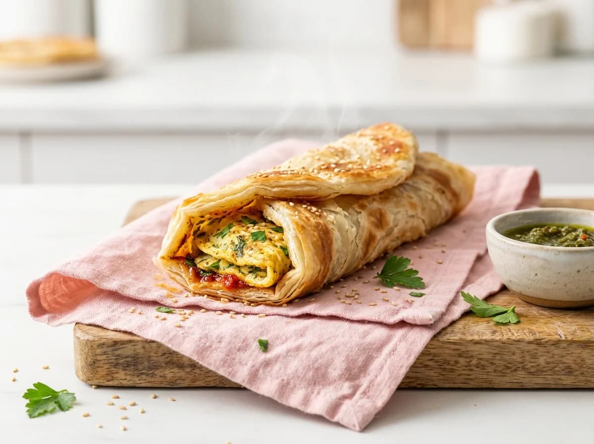 Classic Malawach Egg Roll