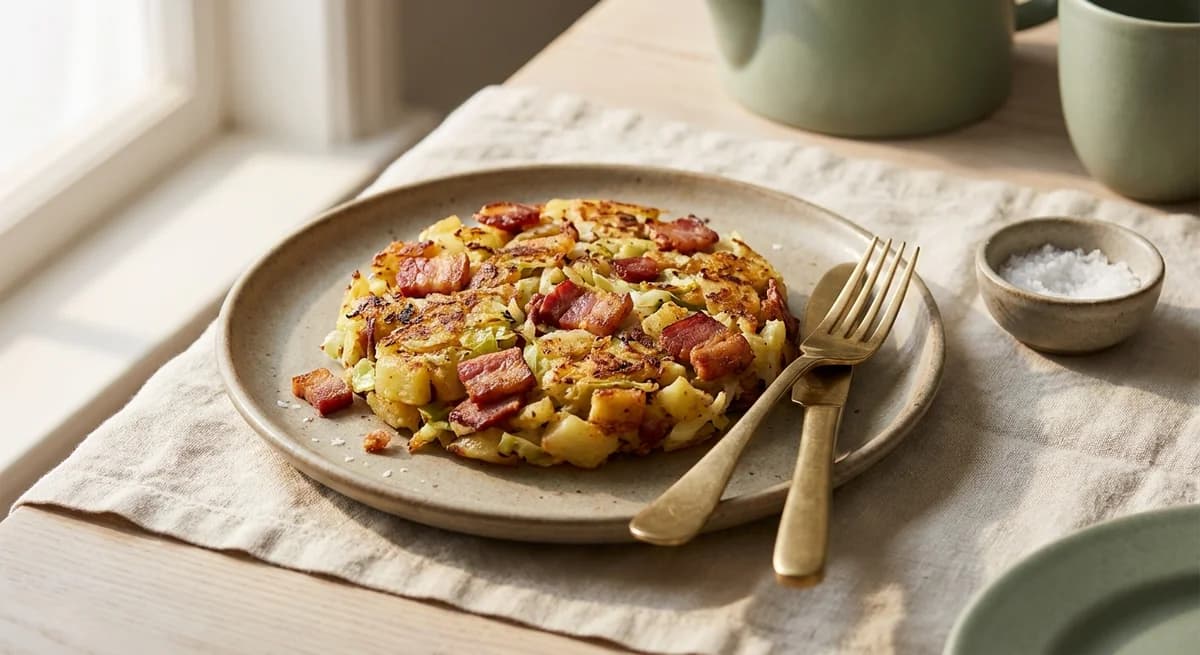 Crispy Bacon Bubble and Squeak Recipe