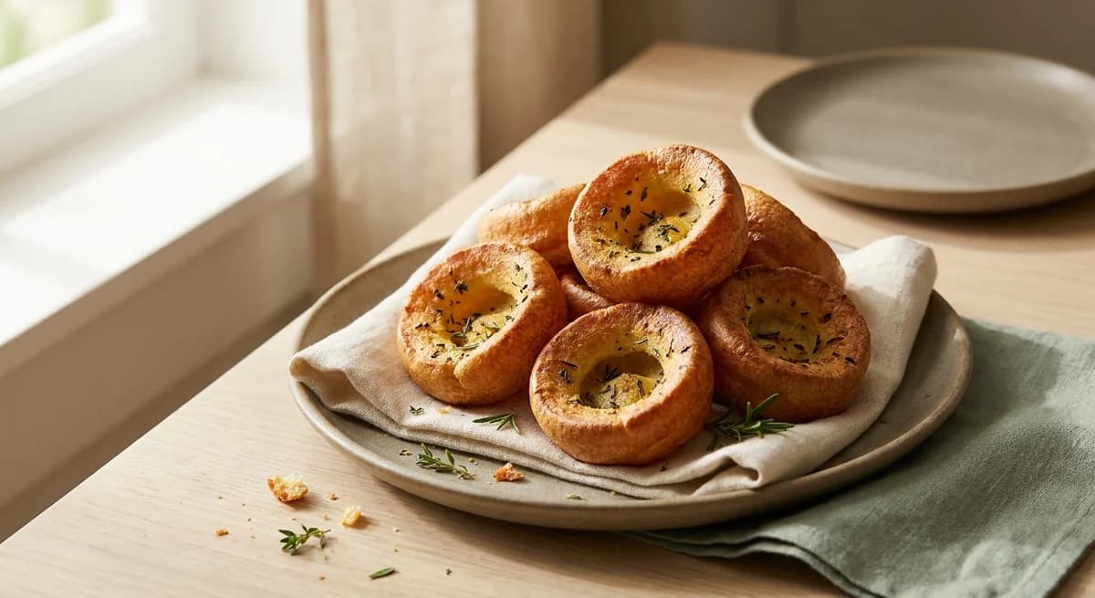 Crispy Herb Yorkshire Puddings Recipe