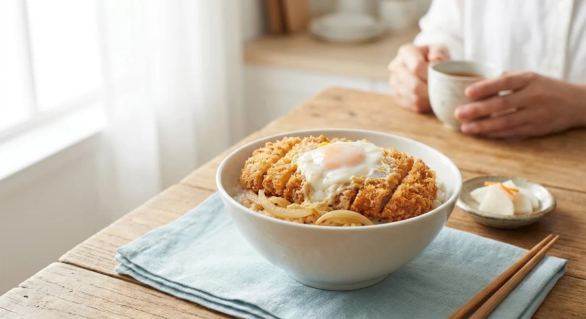Crispy Pork Katsudon Recipe