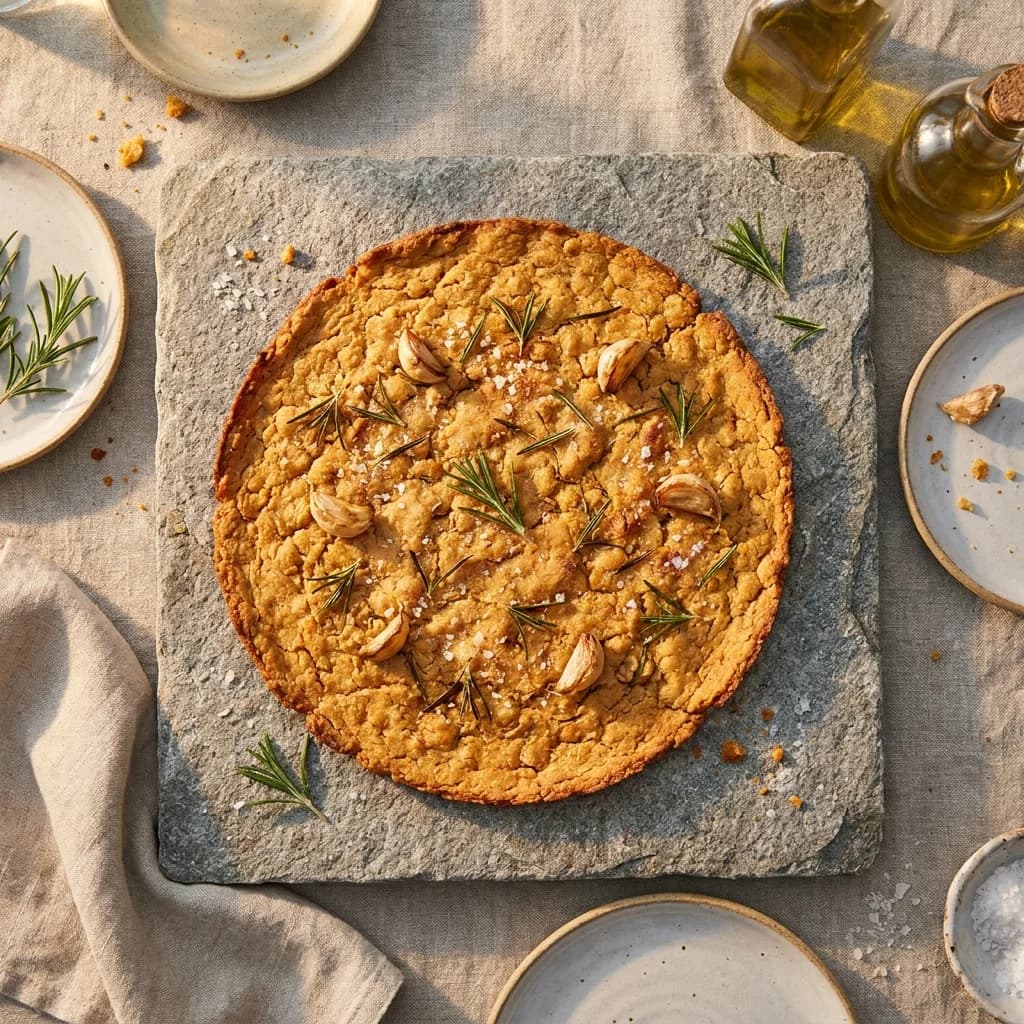 Crispy Rosemary Garlic Fainá Recipe