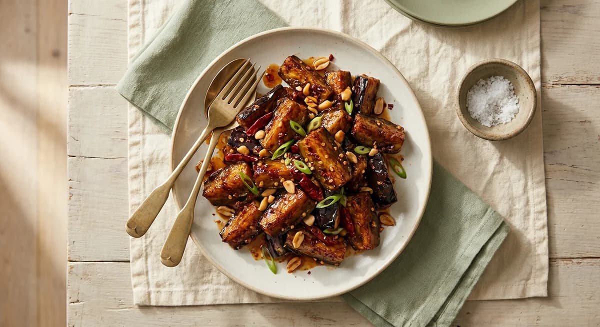 Crispy Sichuan Eggplant Recipe