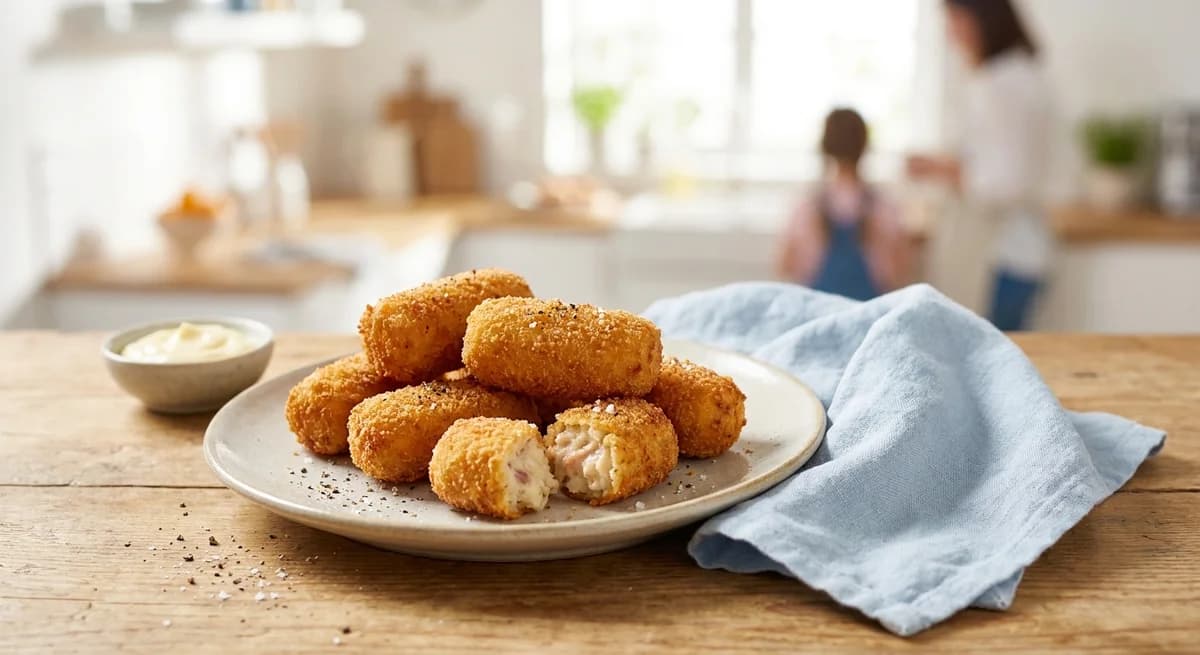 Crispy Spanish Ham Croquetas Recipe