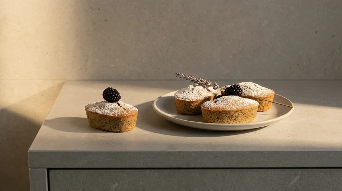 Earl Grey & Blackberry Friands