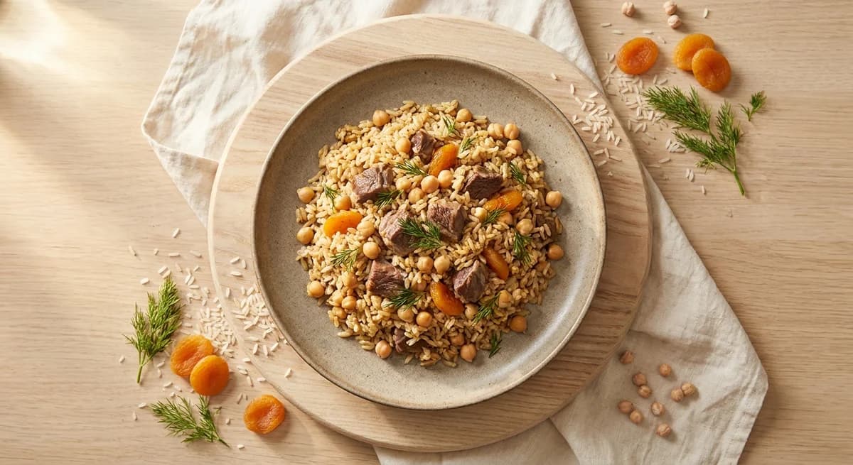 Easy One-Pot Turkish Lamb Pilau Recipe