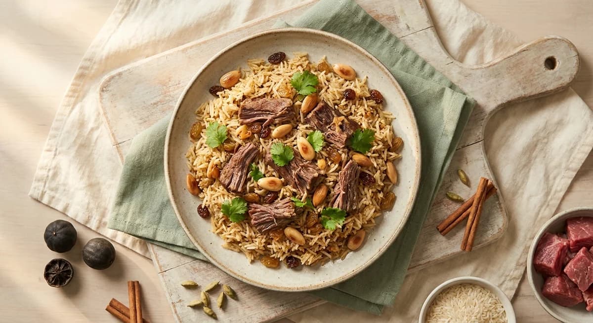 Easy Smoky Beef Mandi Recipe