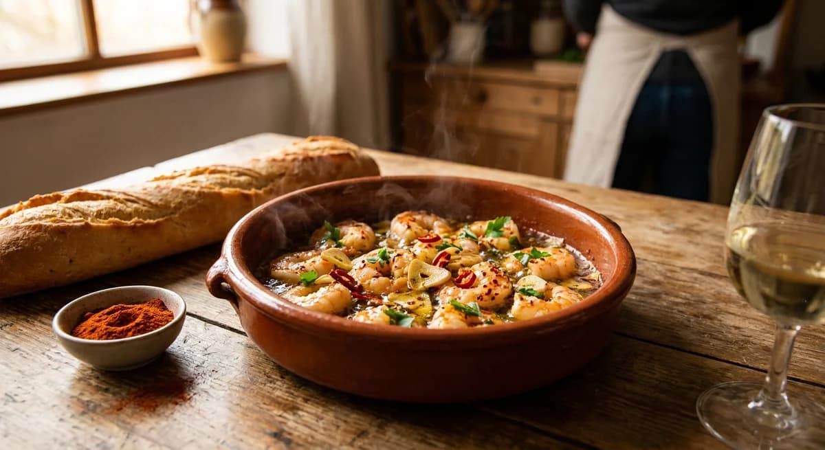 Easy Spicy Spanish Gambas al Ajillo Recipe