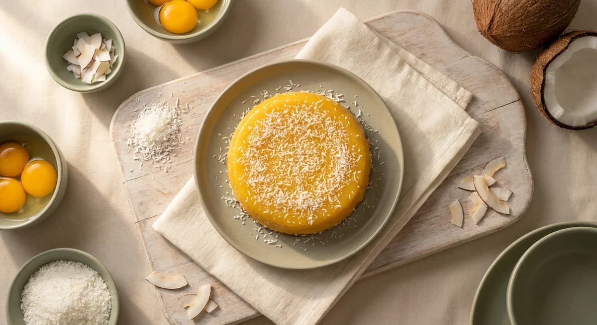 Golden Coconut Quindim Recipe