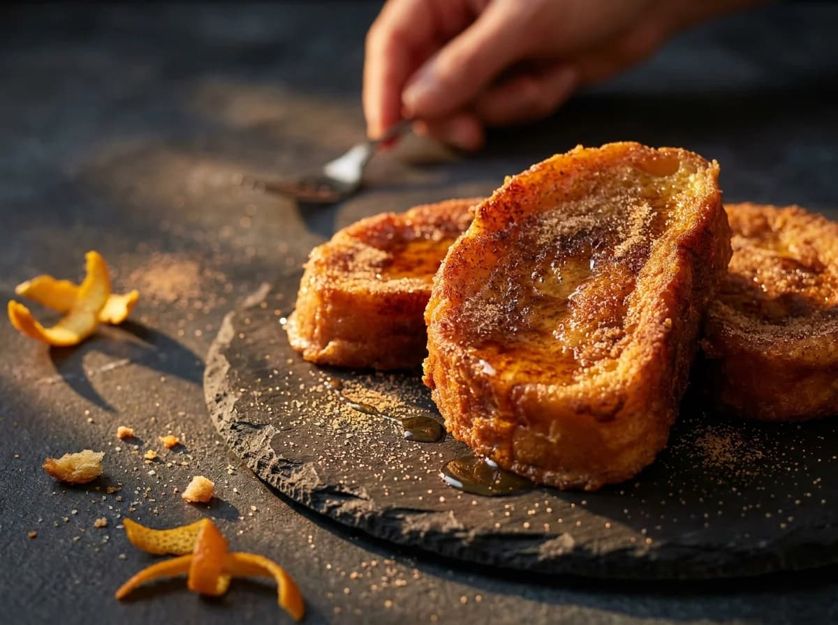 Golden Crispy Spanish Torrijas Recipe