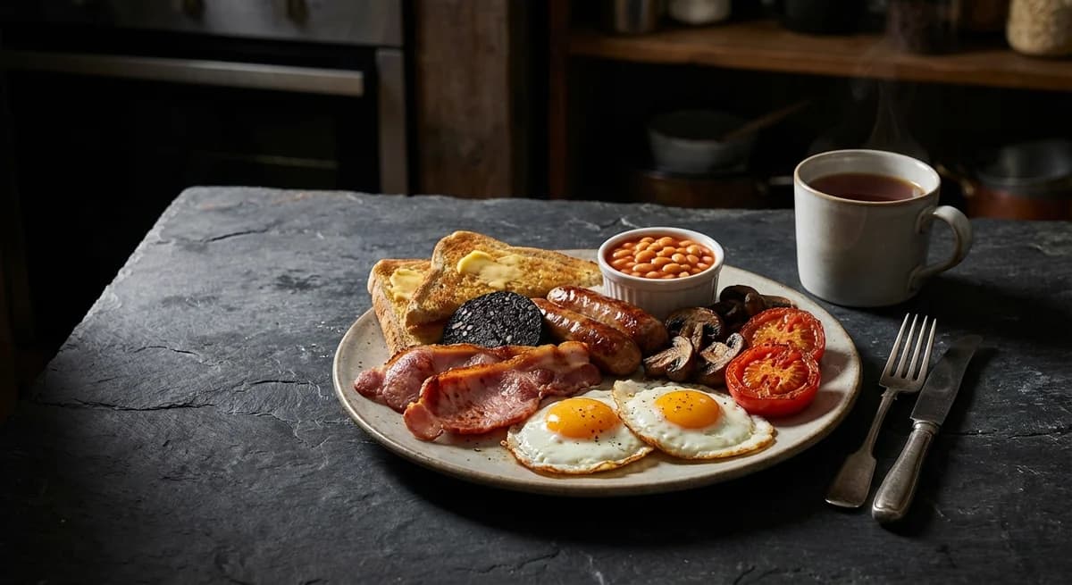 Hearty Full English Breakfast Recipe