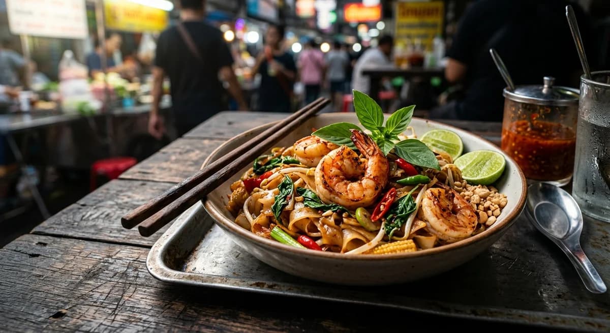 Homestyle Spicy Thai Prawn Noodles Recipe