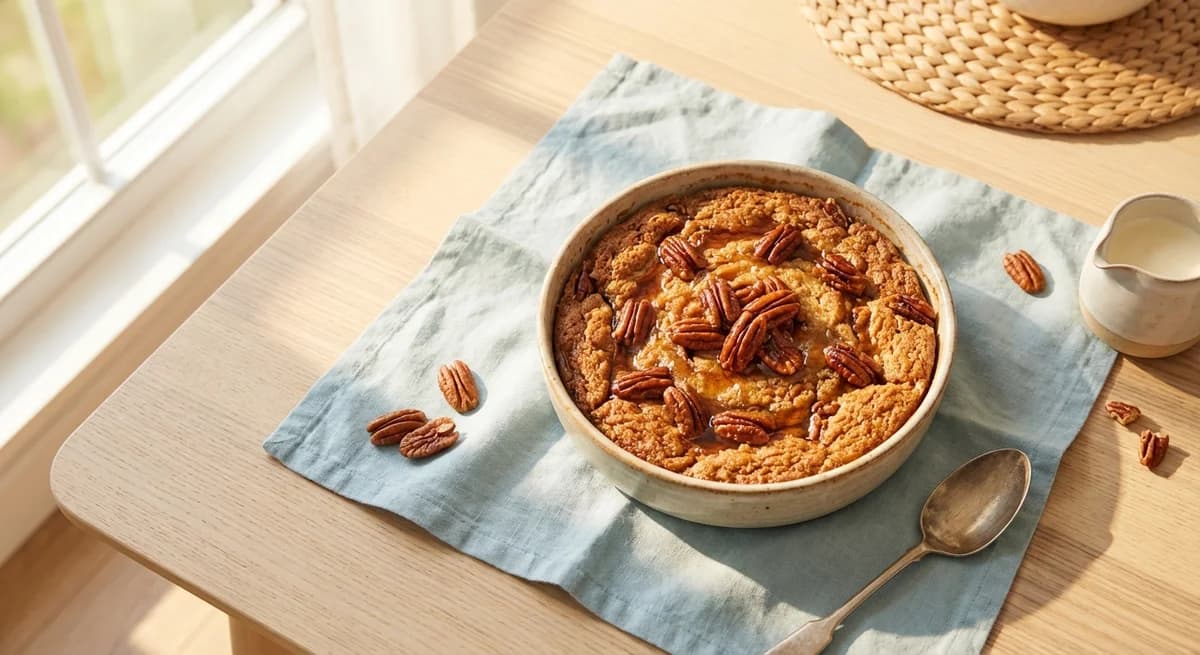 Maple Pecan Pouding Chômeur