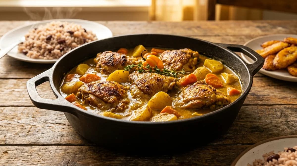 One-Pot Jamaican Curry Chicken Recipe