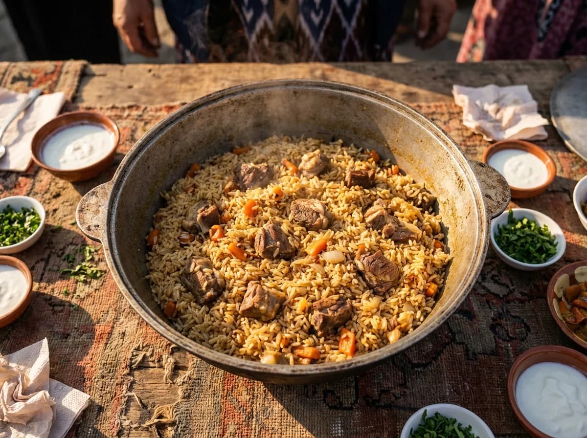One-Pot Lamb Pilaf (Plov) Recipe