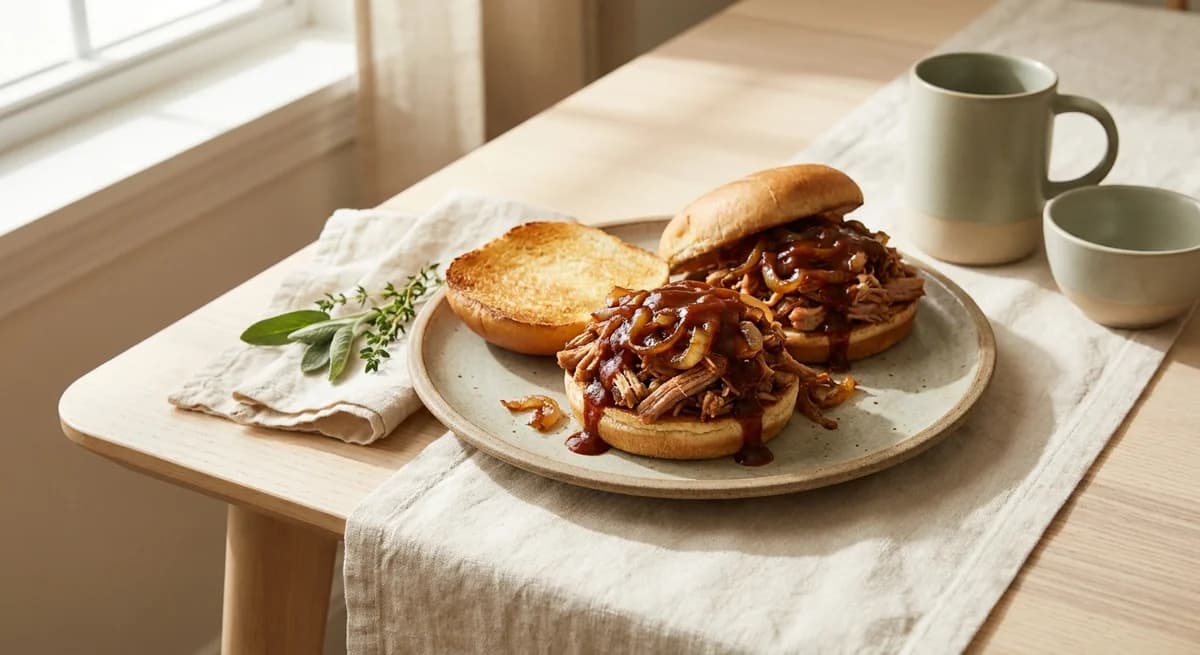 Quick 30-Minute BBQ Pork Sloppy Joes Recipe