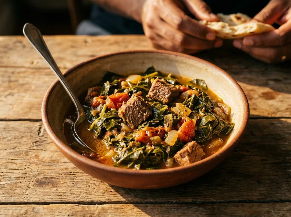 Quick Savory Beef Sukuma Wiki Recipe