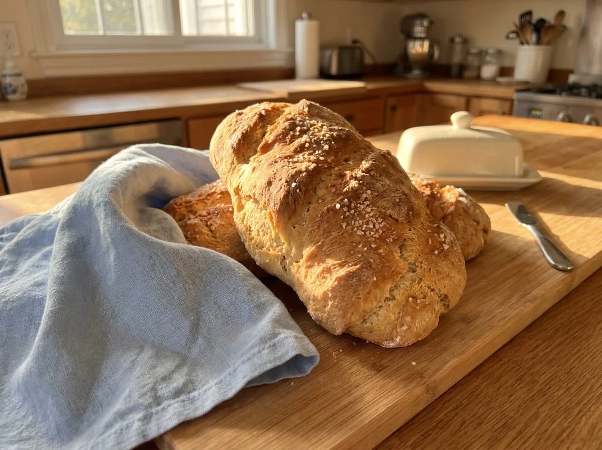 Rustic Homestyle Bajan Salt Bread Recipe