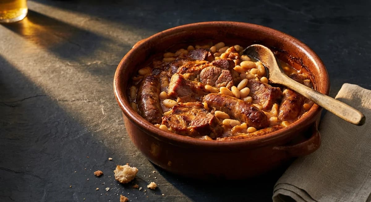 Rustic Pork and Sausage Cassoulet