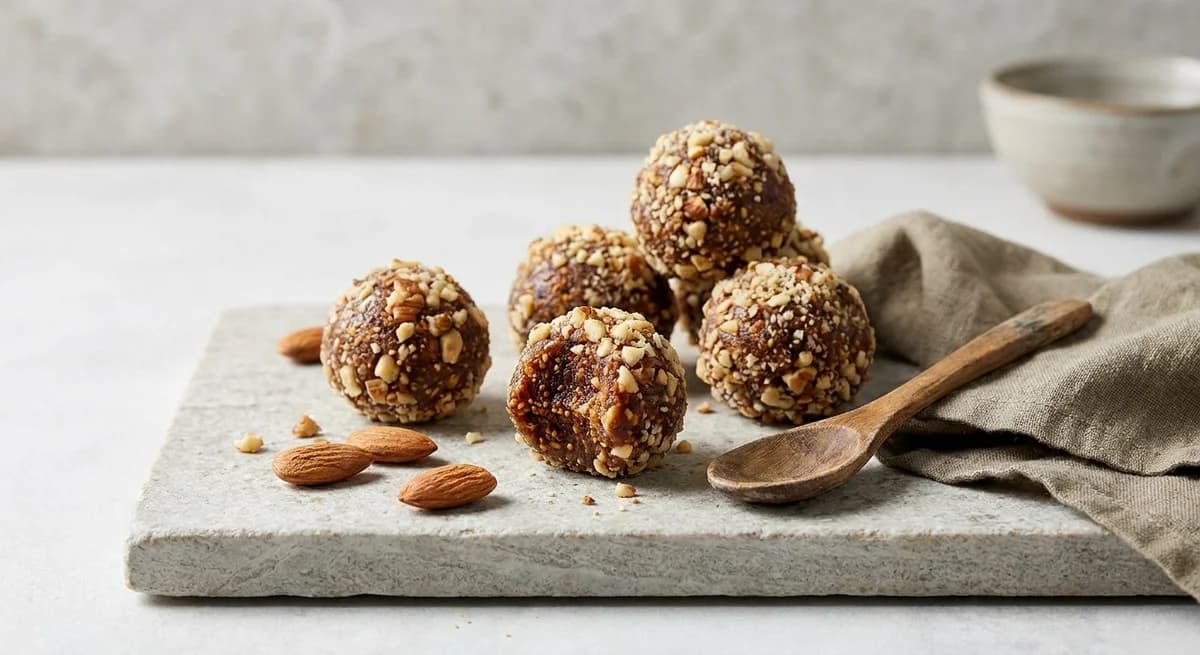 Rustic Spanish Fig and Almond Balls Recipe