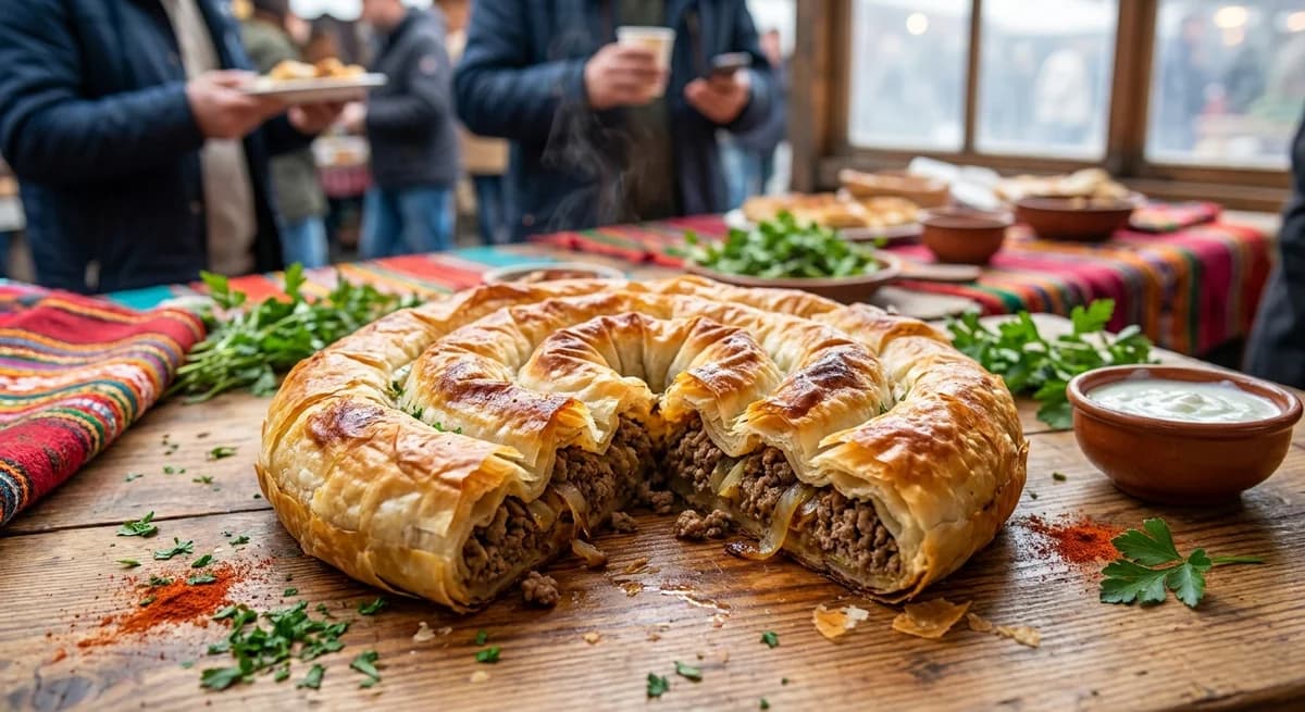 Savory Beef and Onion Burek Recipe