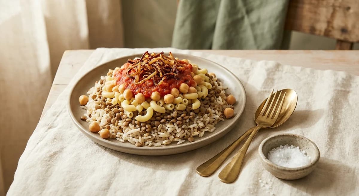 Savory Egyptian Koshari Recipe