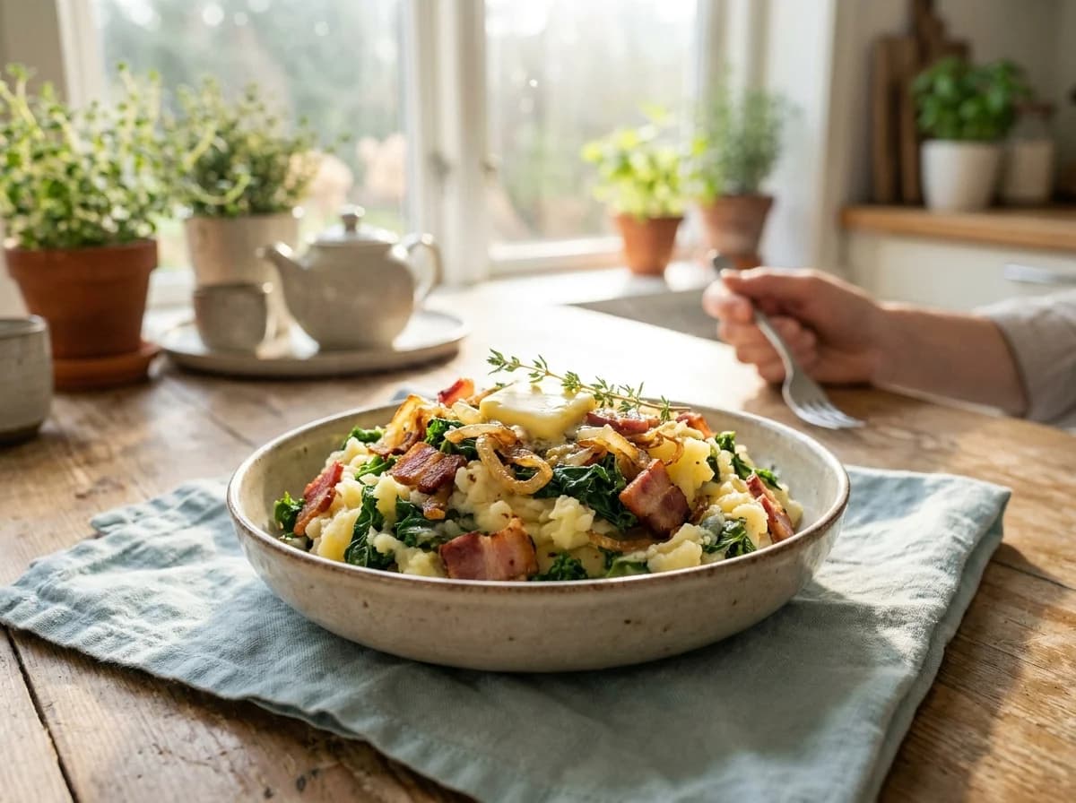 Smoky Bacon and Kale Stamppot Recipe