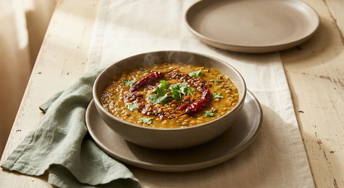 Smoky Dhaba-Style Dal Fry Recipe