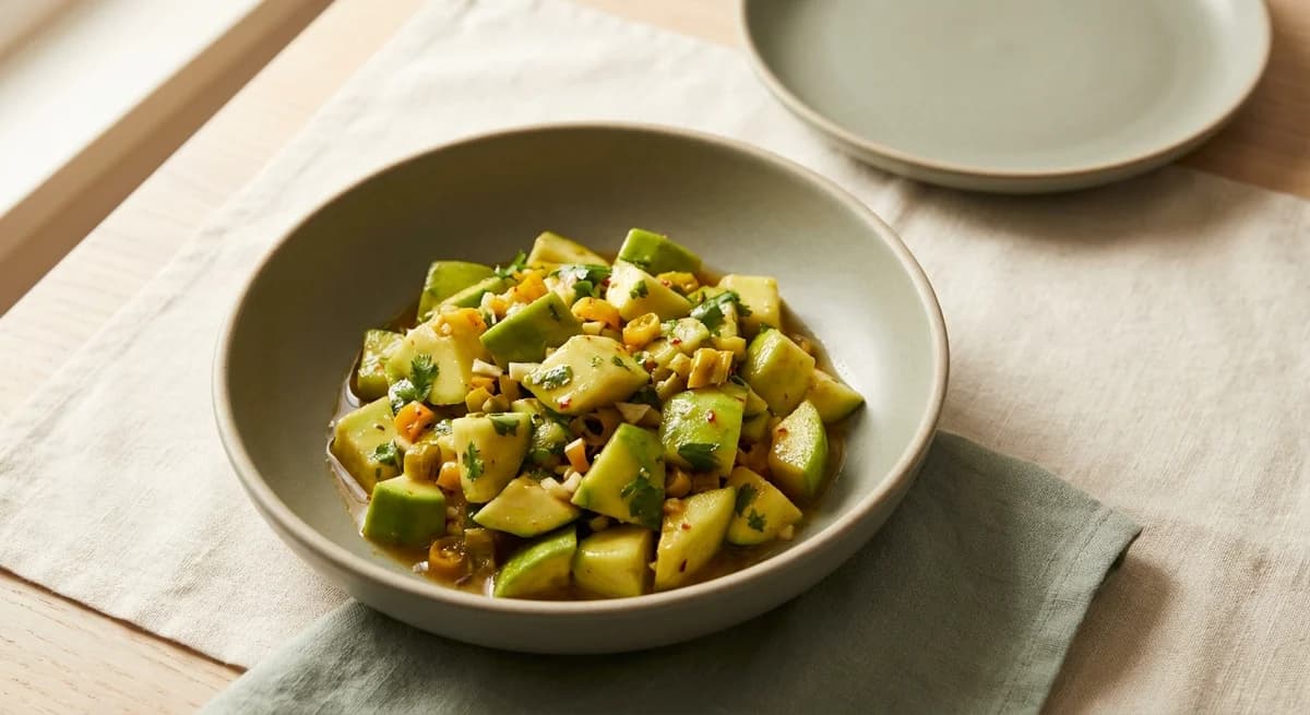 Spicy Trinidadian Mango Chow Recipe