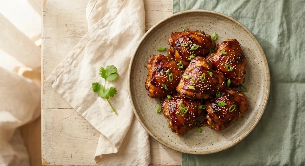 Sweet Honey Soy Sticky Chicken Recipe