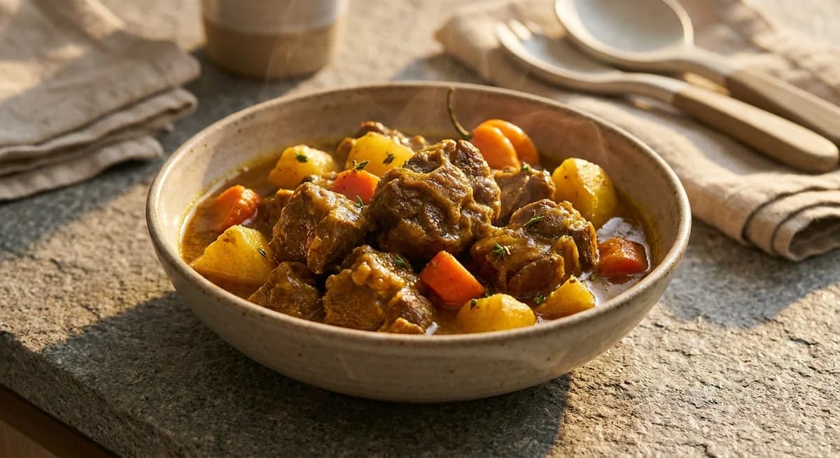 Tender One-Pot Jamaican Curry Goat Recipe