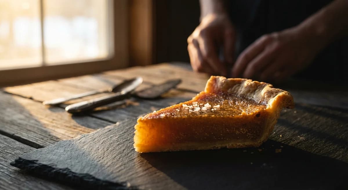 Traditional Canadian Maple Sugar Pie