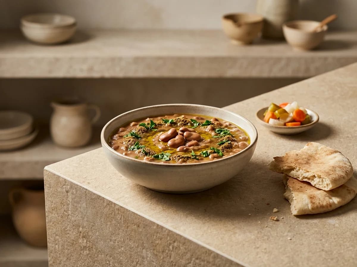 Authentic Egyptian Ful Medames Recipe
