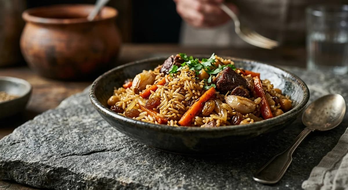 Authentic Homestyle Lamb Pilaf (Plov) Recipe
