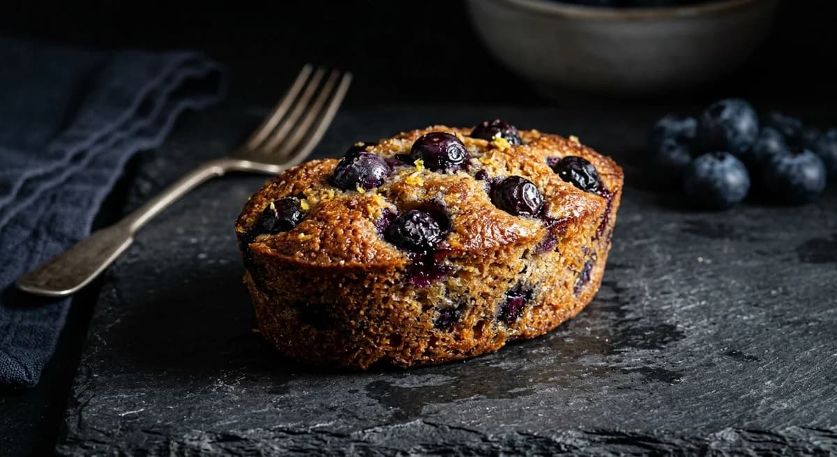 Brown Butter Blueberry & Lemon Friands Recipe