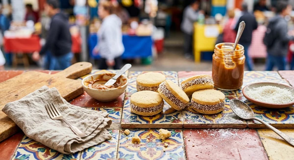 Buttery Vanilla Alfajores Recipe