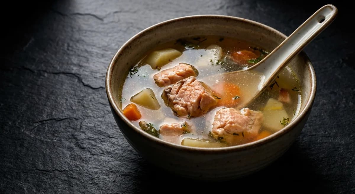 Classic Clear Broth Salmon Ukha