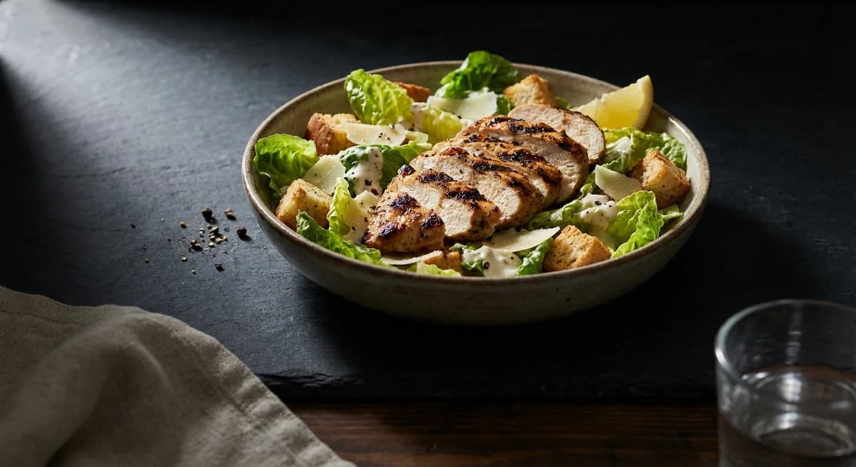 Classic Grilled Chicken Caesar Salad Recipe