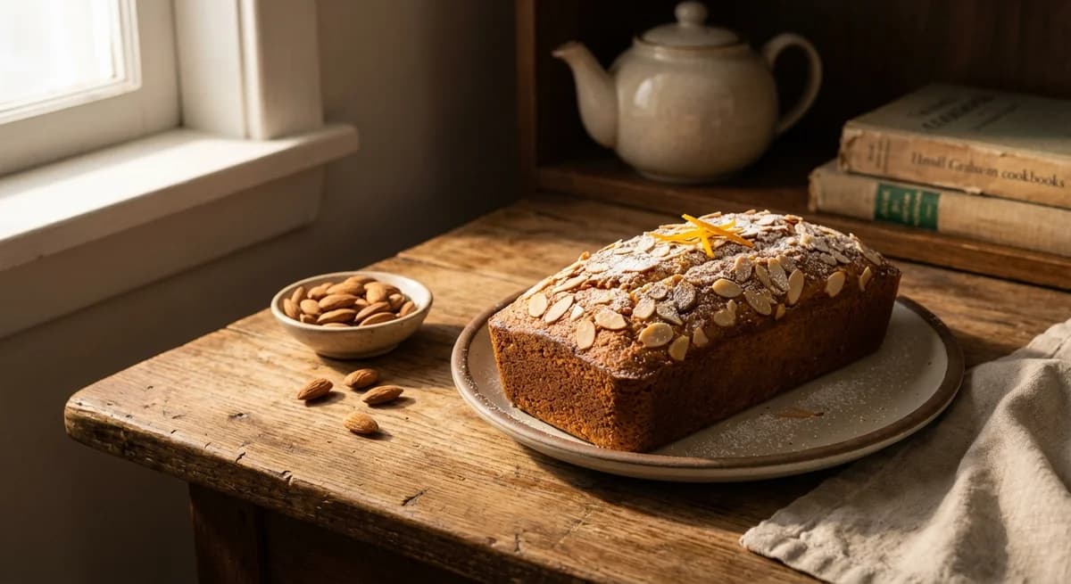 Classic Tunisian Orange Cake with Almonds Recipe