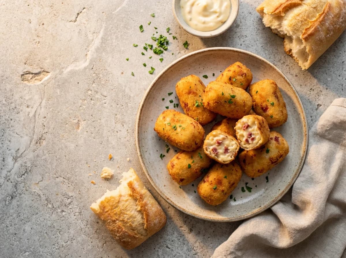 Creamy Spanish Ham Croquetas Recipe