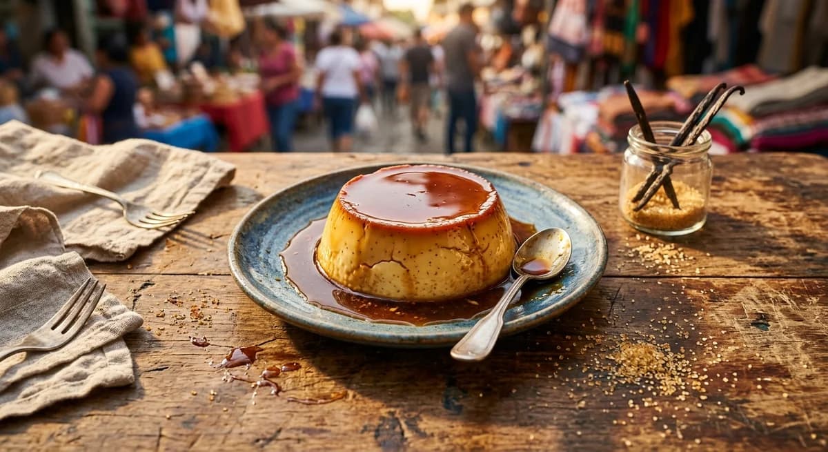Creamy Vanilla Caramel Flan Recipe
