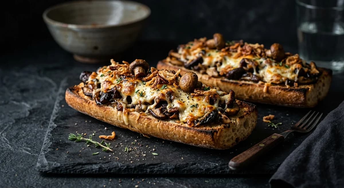 Crispy Mushroom Zapiekanki Recipe