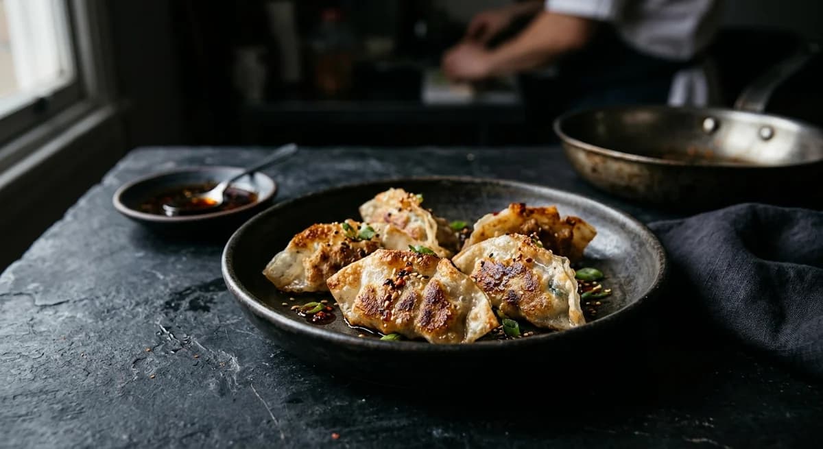 Crispy Pan-Fried Rice Paper Dumplings Recipe