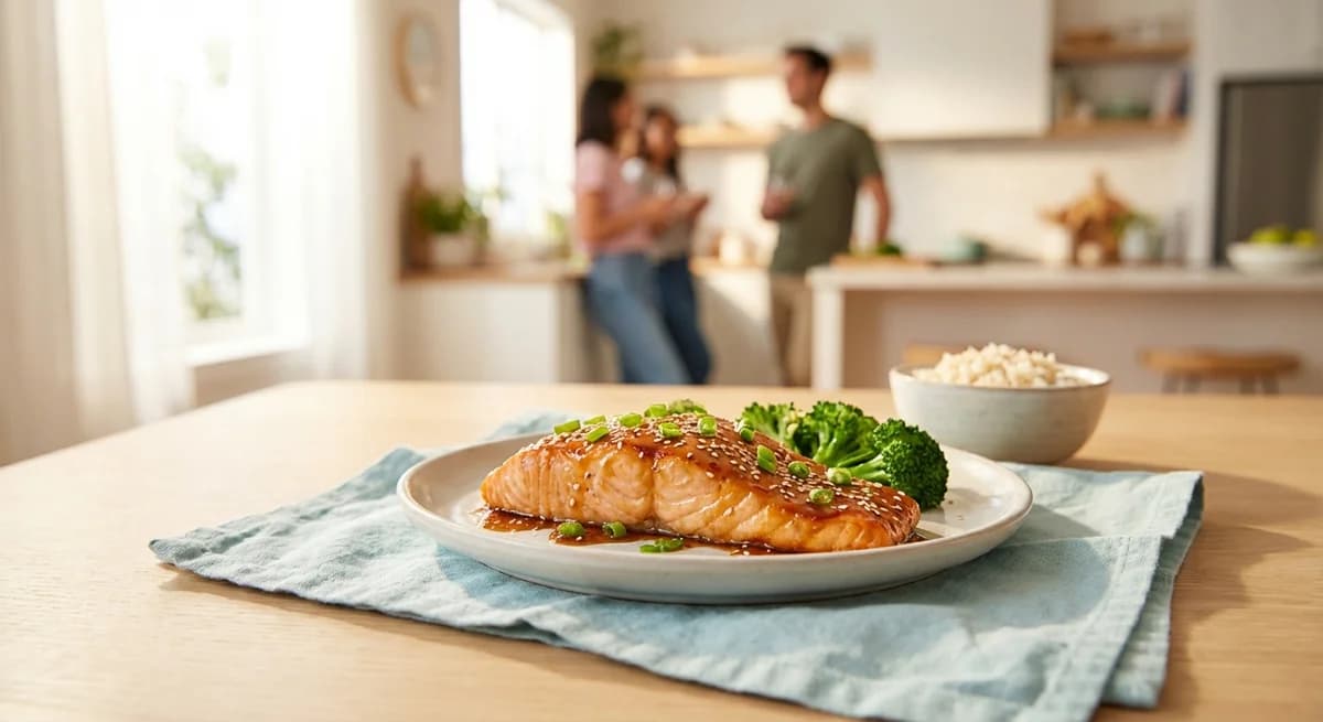 Easy Baked Honey Teriyaki Salmon Recipe