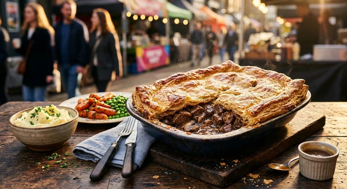 Hearty Homestyle Steak and Kidney Pie Recipe