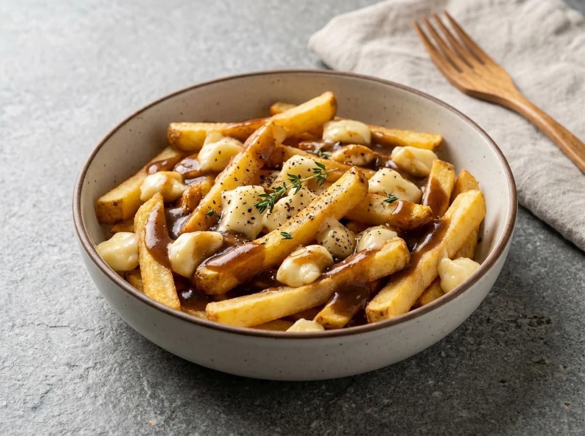 Homemade Poutine with Savory Beef Gravy