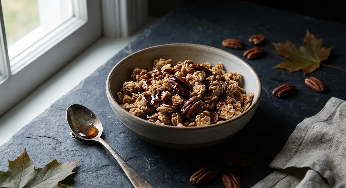Maple Pecan Cluster Cereal