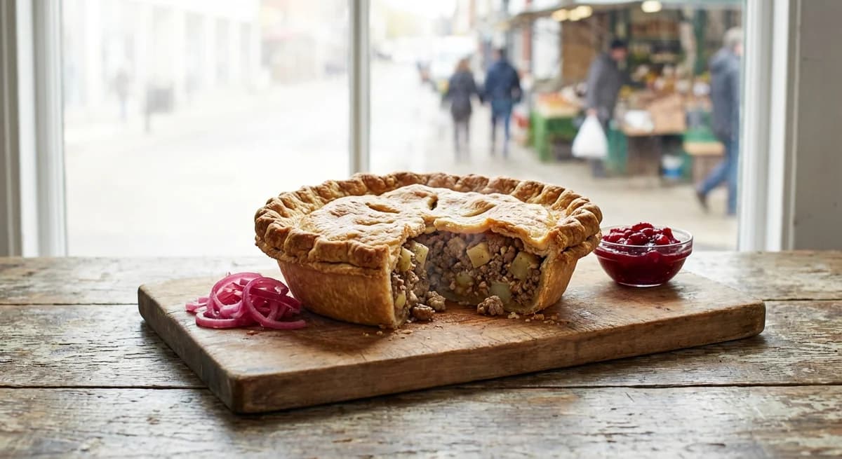 Rustic French Canadian Tourtiere Recipe
