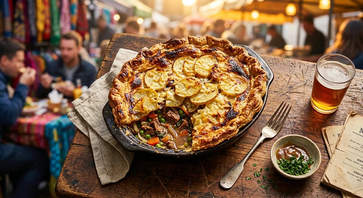 Rustic Homestyle Lamb and Potato Pie Recipe