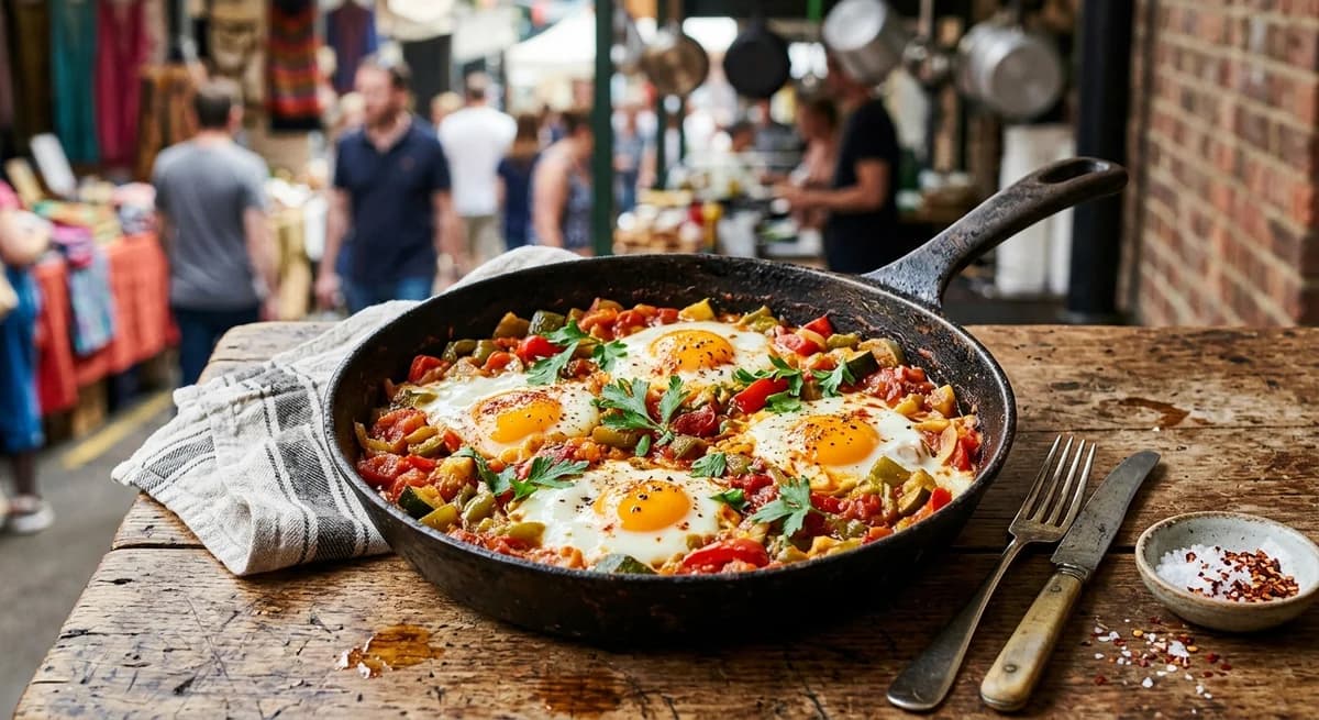 Rustic Homestyle Pisto con Huevos Recipe