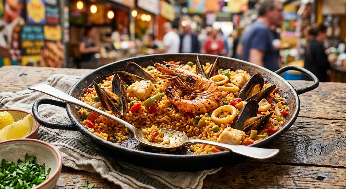 Rustic One-Pot Seafood Rice Recipe